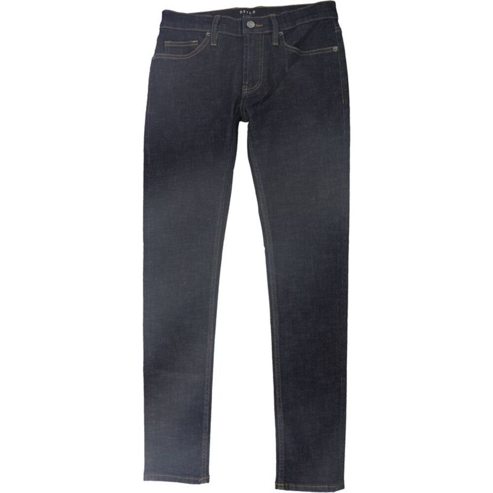 DSTLD Mens Solid Tapered Skinny Jeans, NWT